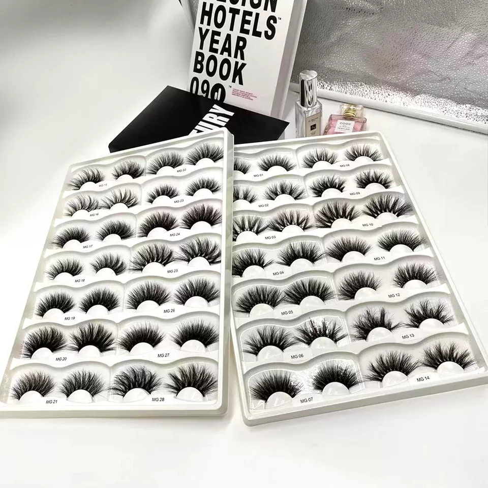 Light Weight Individual 5d 25mm Mink Lashes
