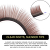 Eyelash Extensions 0.15 CC Curl 8-14mm Lash Extensions Supplies Individual Lashes Premium Silk Volume & Classic Lash Soft Matte Dark Professional Eyelashes Extension Classic Eyelash Extension