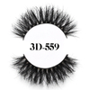 3D False Eyelashes Handmade Fake Mink Eyelashes Black Nature Fluffy Soft Reusable