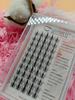  Self Grafting Eyelash Extension Made Volume Dark Matte Trays Eyelash Extensions