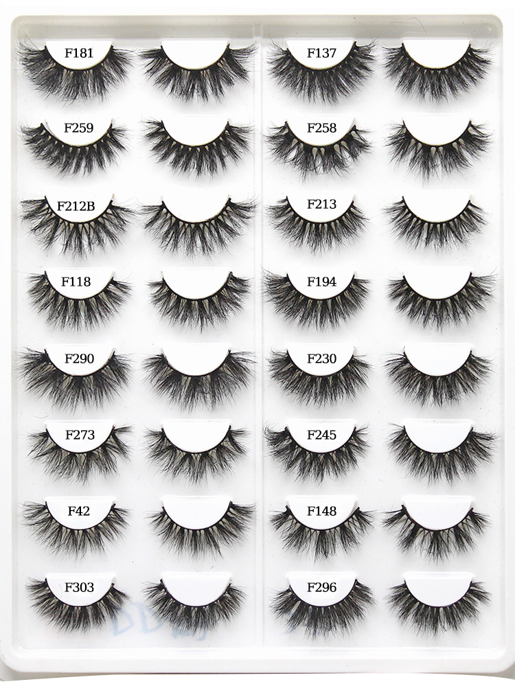 Synthetic Luxury Feather Faux Mink Eyelash