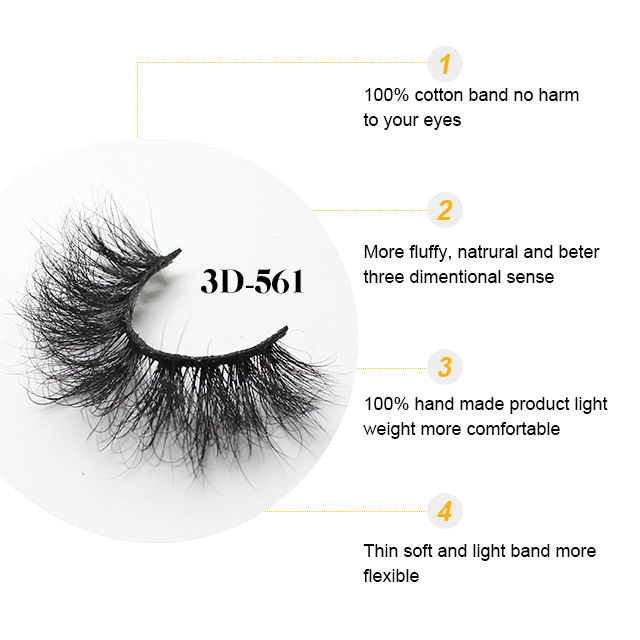 Multipack Fur 25mm Mink Eyelash