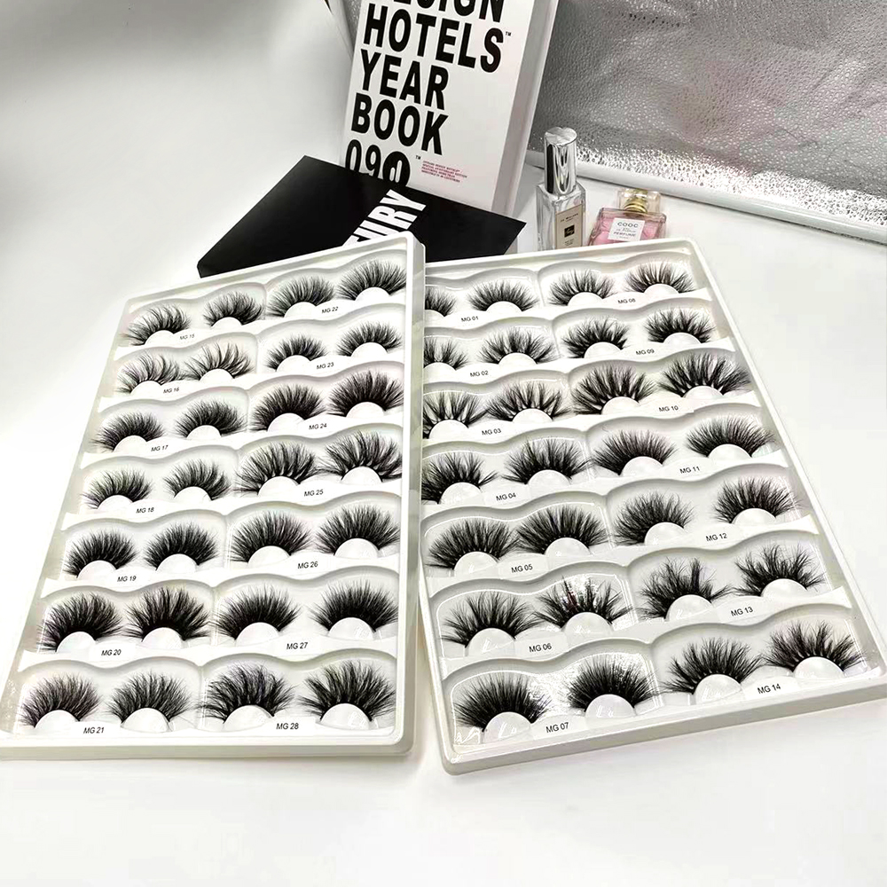 Fluffy Individual Professional 25mm Mink Lashes