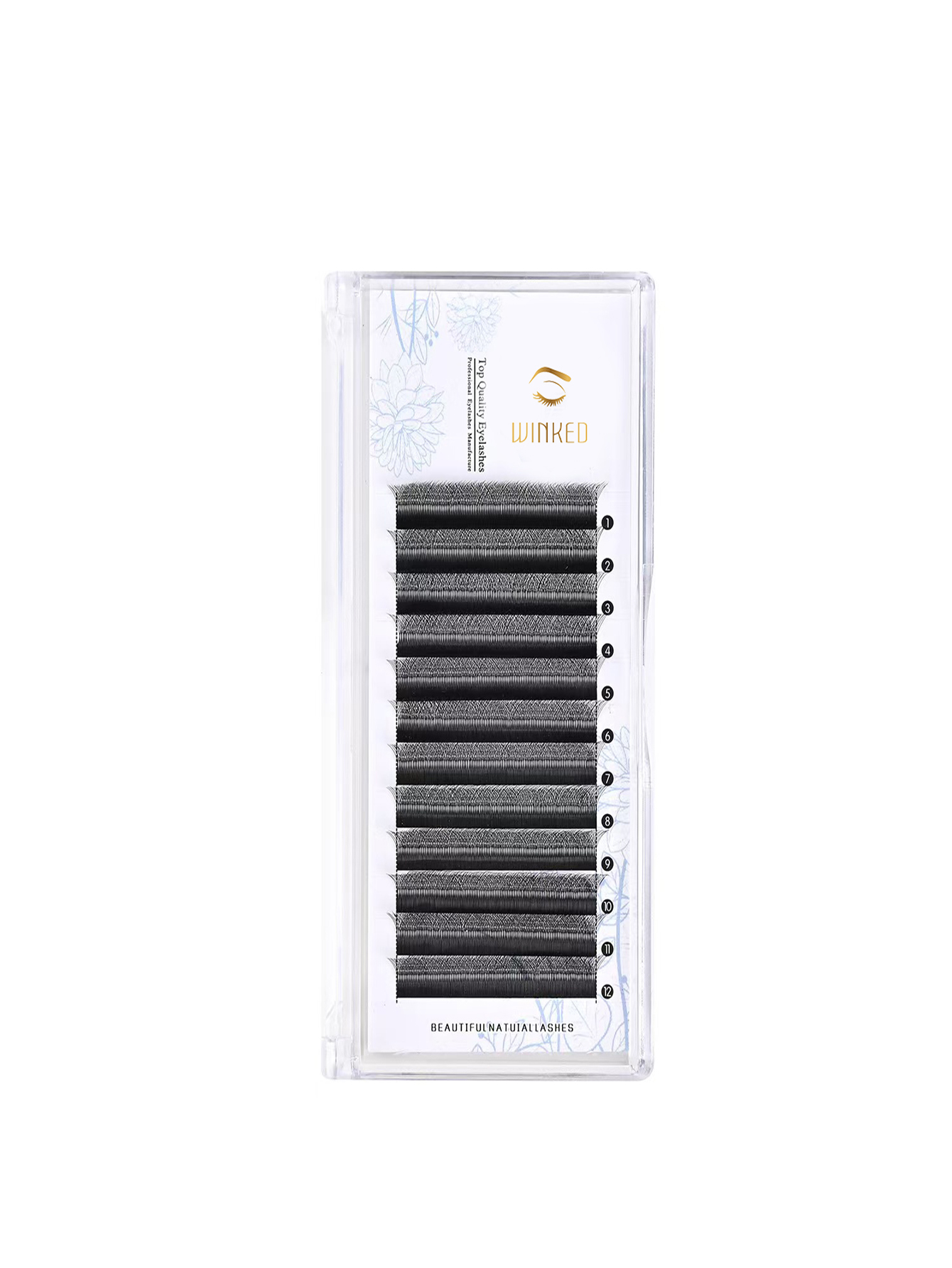 4d W Eyelash Extension Lashes Wholesale Lash 0.07 C Curl Silk W Style Eyelash Extension Supplie