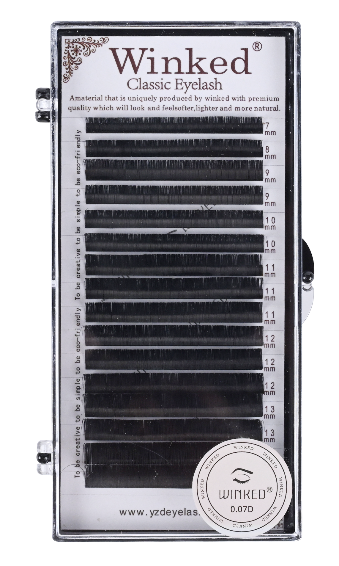 Wholesale Siberian Individual Faux Mink Easy Fan Professional Classic Eyelash Tray Volume Lash Extensions