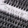 Wholesale 30D 40D Cluster Lash Private Label C Curl DIY Lashes Cluster Eyelashes