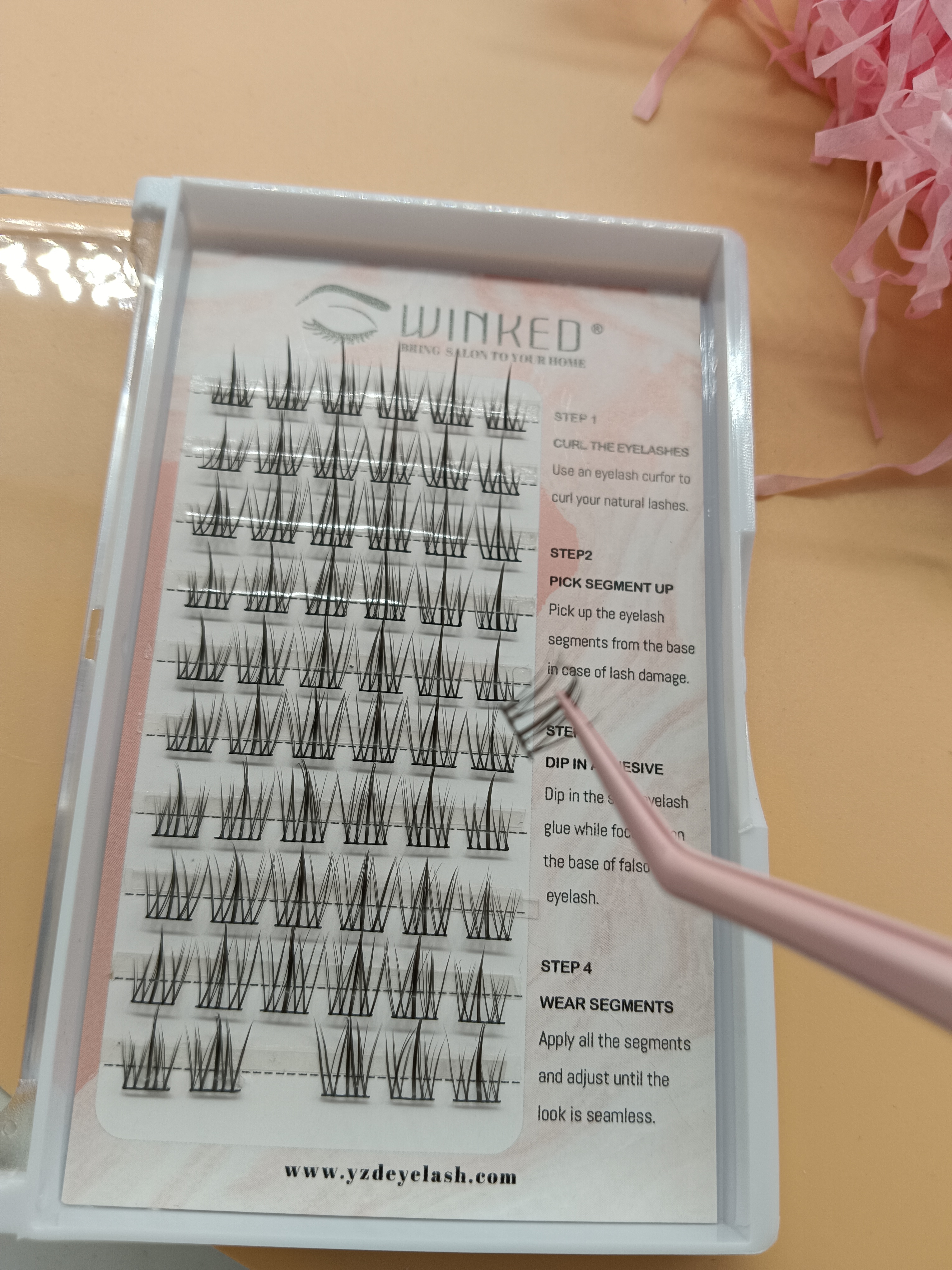  Sunflower Lashes Cluster Eyelash Extensions Self-grating DIY Lashes Extension