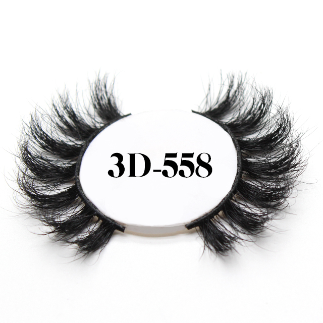  3D Mink Lashes Fake Eyelashes Wispy Strips Handmade Real Fur Soft Natural Eyelashes for Women Makeup 