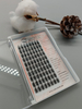 Self Grafting Eyelash Extension Made Volume Dark Matte Trays Eyelash Extensions