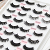 Natural Mink Lashes Wholesale Vendors Wholesale Luxury 3d16mm Mink Lashes with Custom Packaging Boxes