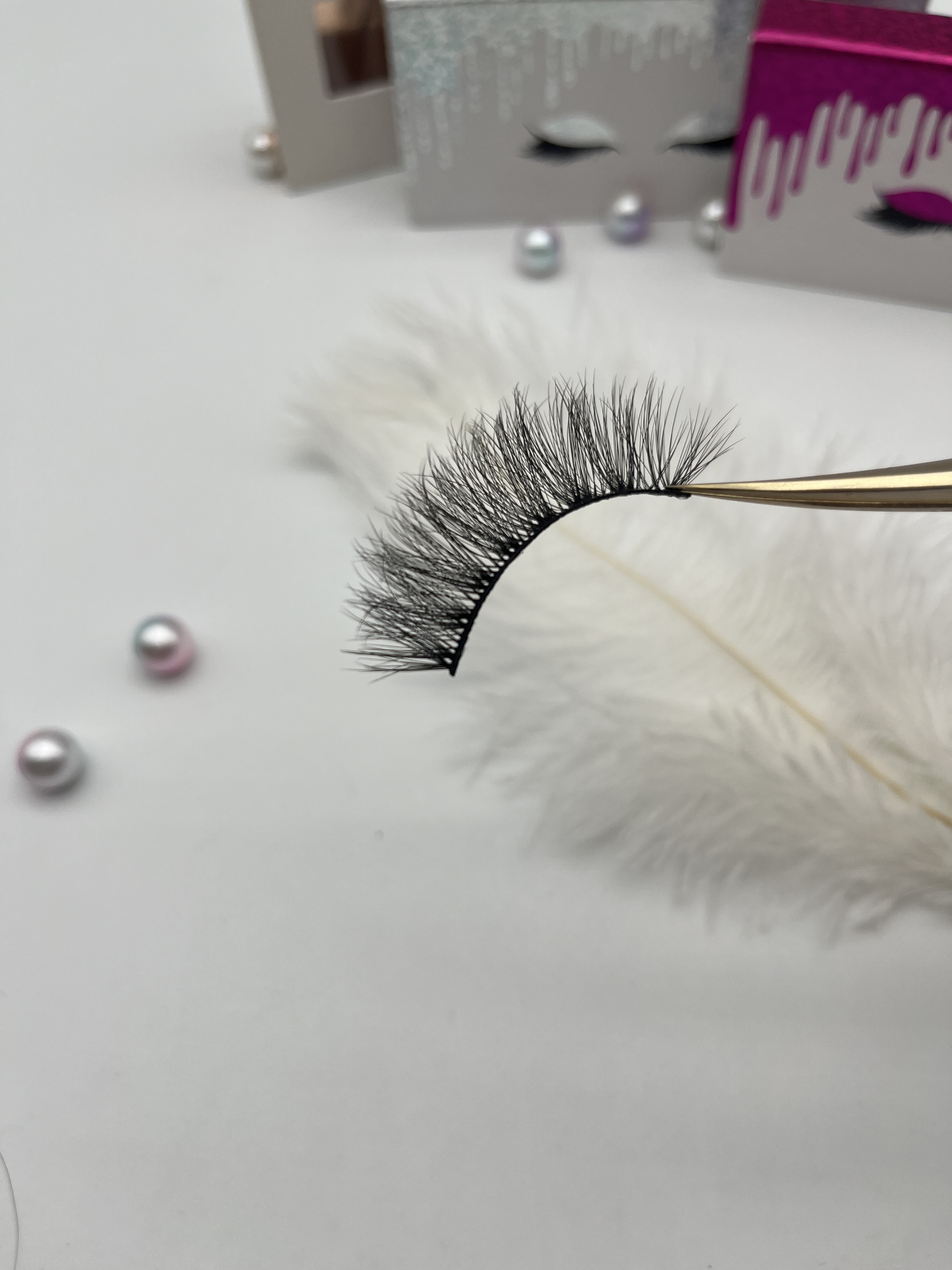 Women Diamond OEM&ODM Silk Eyelash Fiber