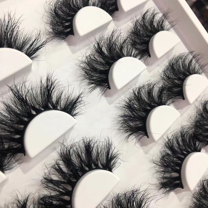 Fluffy Individual Professional 25mm Mink Lashes
