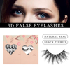Winked False Eyelashes Wispy Natural 8D Faux Mink Lashes 28Pairs Pack Light Volume Cat Eye Fake Lashes 